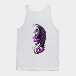 Master Dragon Purple Tank Top